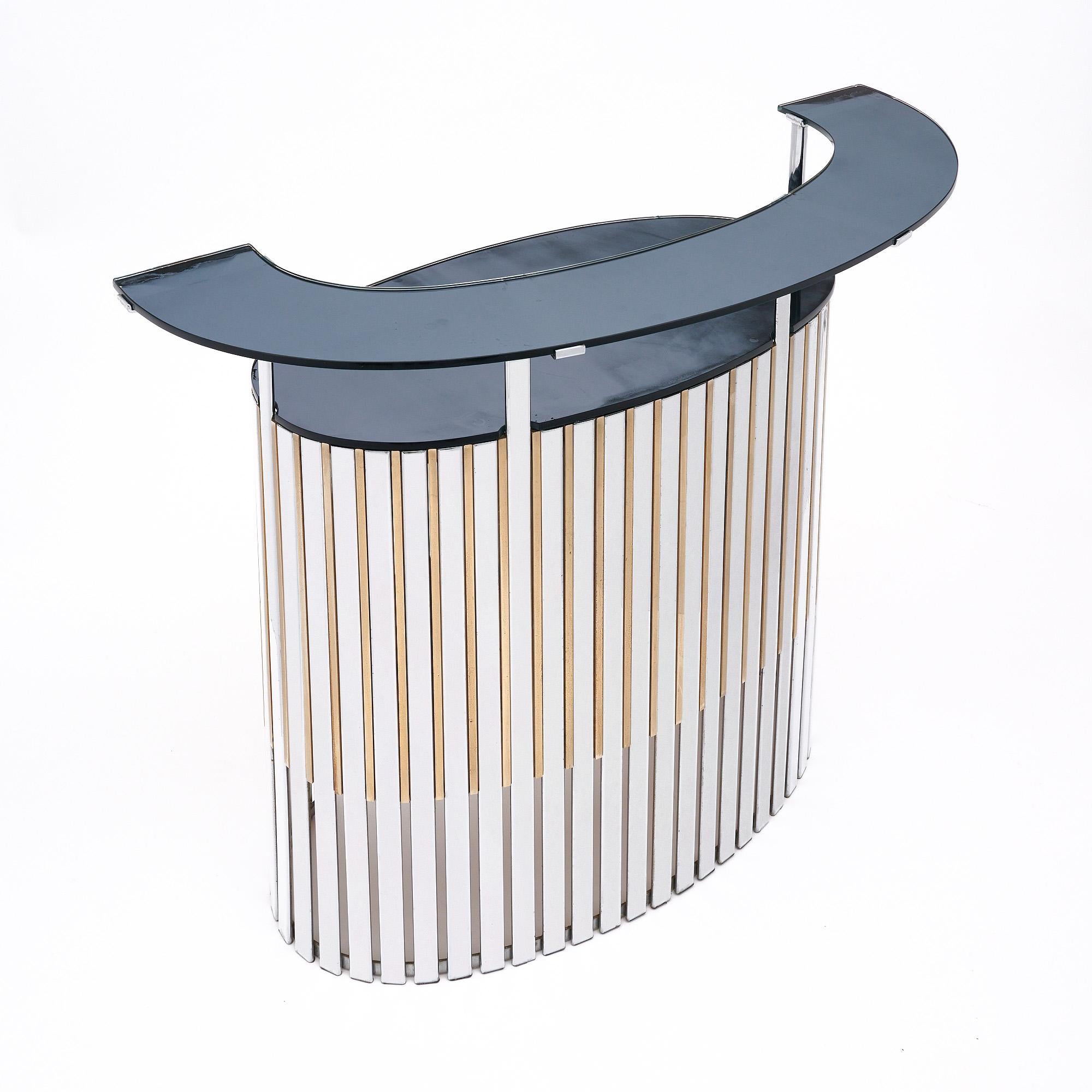 Modern French Vintage Cocktail Bar For Sale