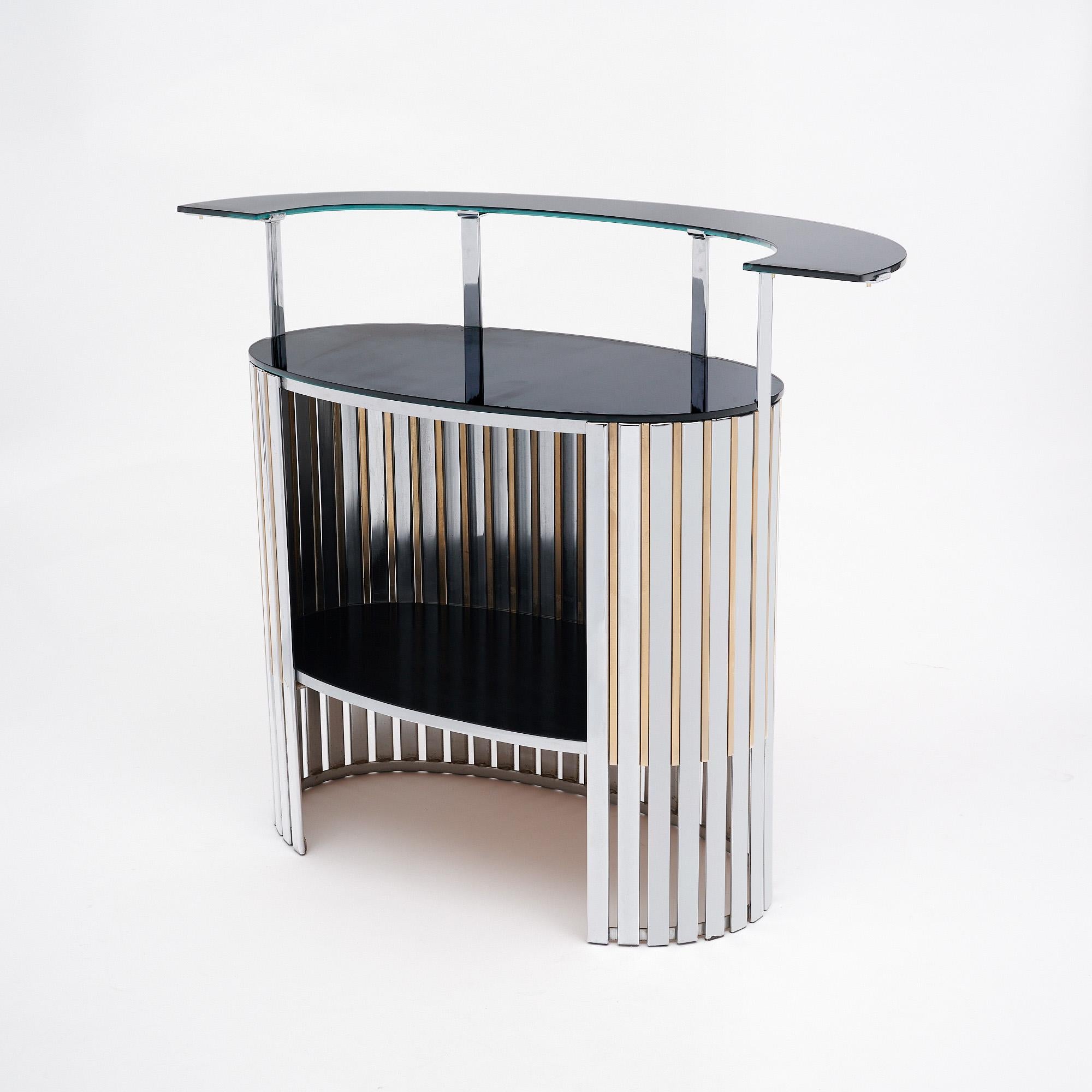 French Vintage Cocktail Bar For Sale 3