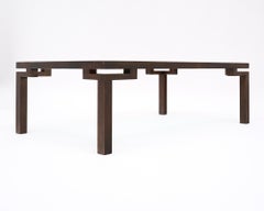 French Vintage Copper Coffee Table