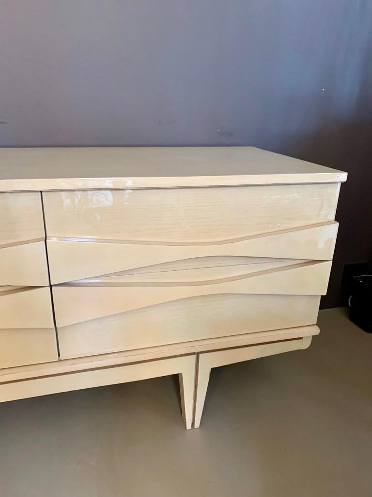 Mid-Century Modern French Vintage Credenza For Sale