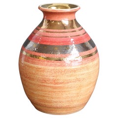 French Vintage Decorative Ceramic Vase by Georges Pelletier (circa 1970s)