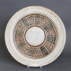 Assiette décorative française vintage de Marcel Giraud