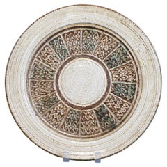 French Vintage Decorative Plate by Marcel Giraud