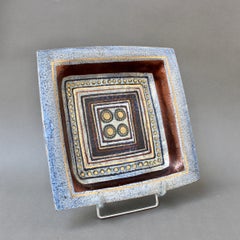 Französisches dekoratives Tablett von Georges Pelletier 'circa 1970er Jahre', groß