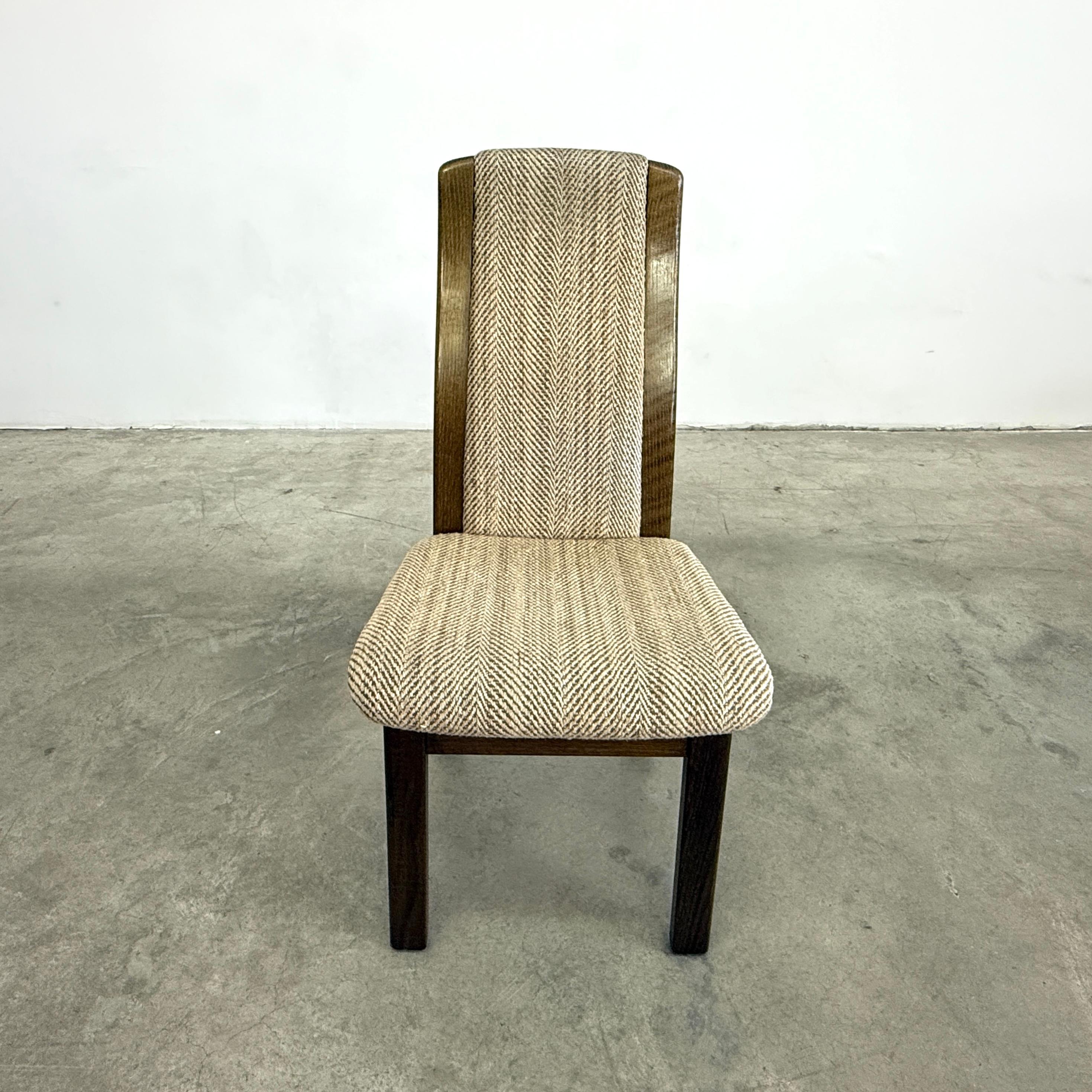 20ième siècle Chaises de salle à manger françaises vintage, 1970 - Lot de 6 en vente
