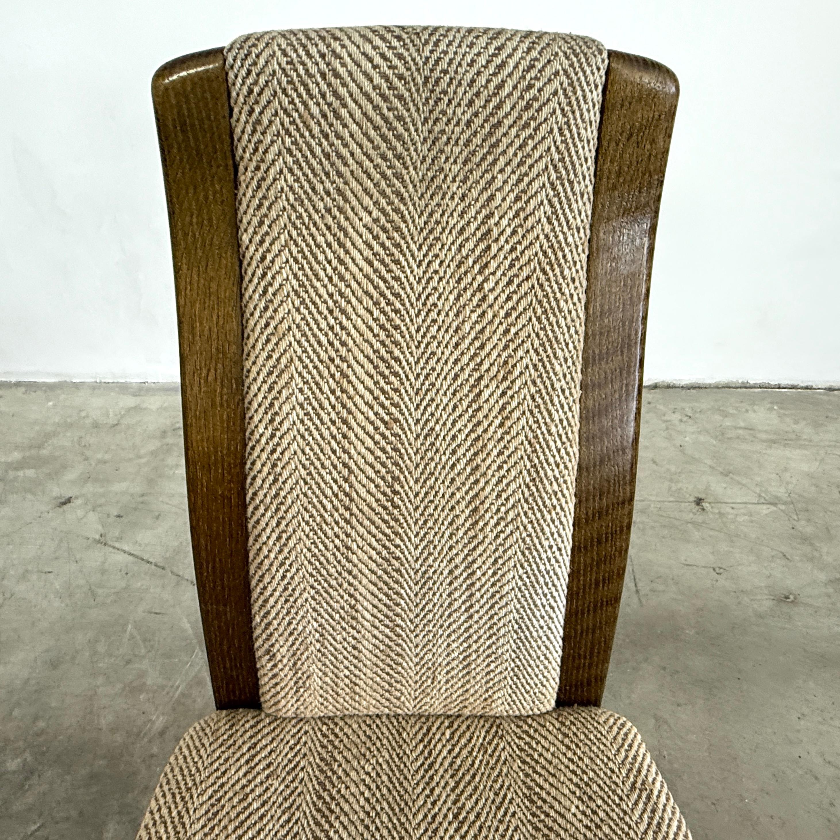 Chaises de salle à manger françaises vintage, 1970 - Lot de 6 en vente 2