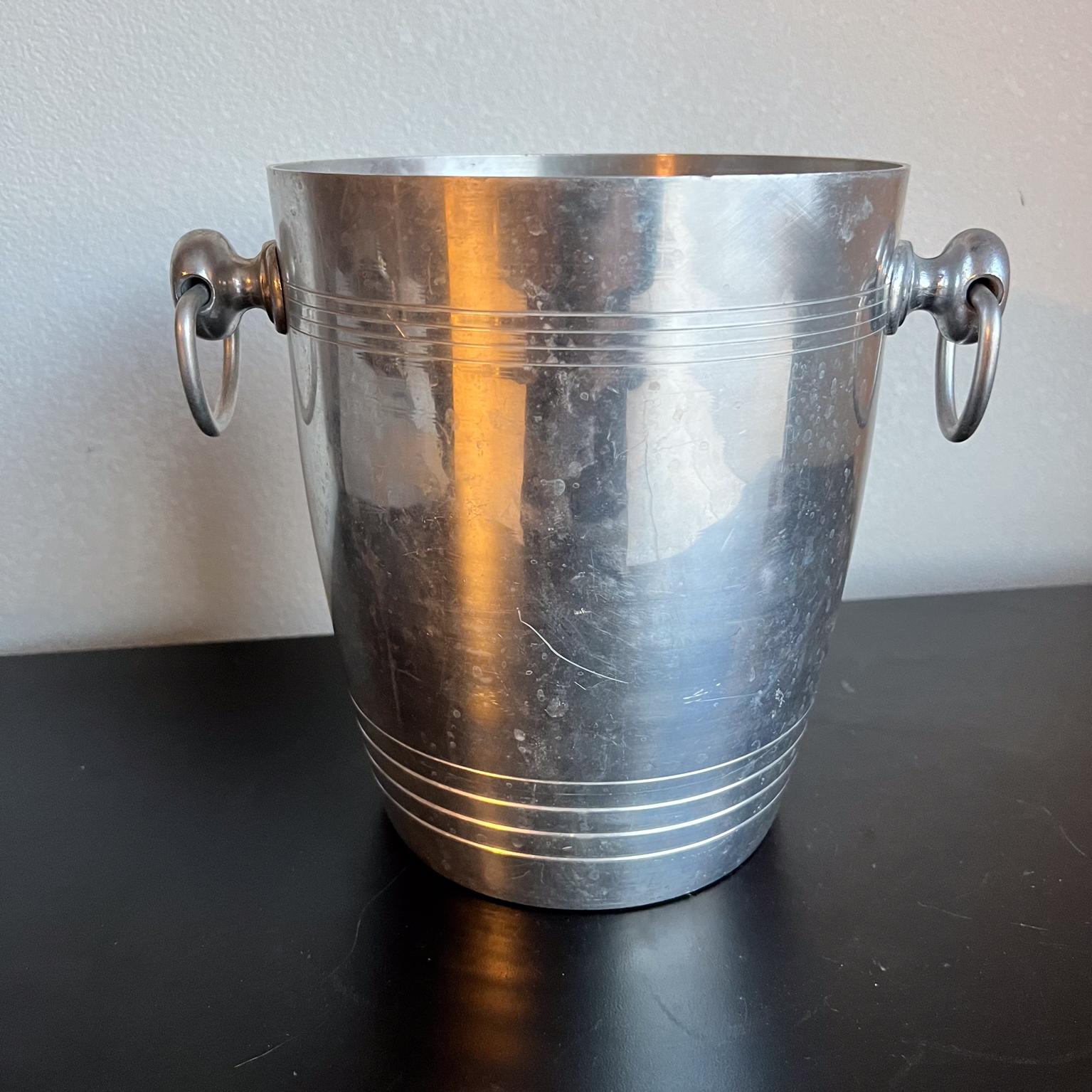 Cubitera de champán vintage francesa Domaine Chandon Aluminio en venta