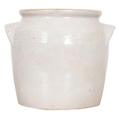 French Vintage Earthenware Crock