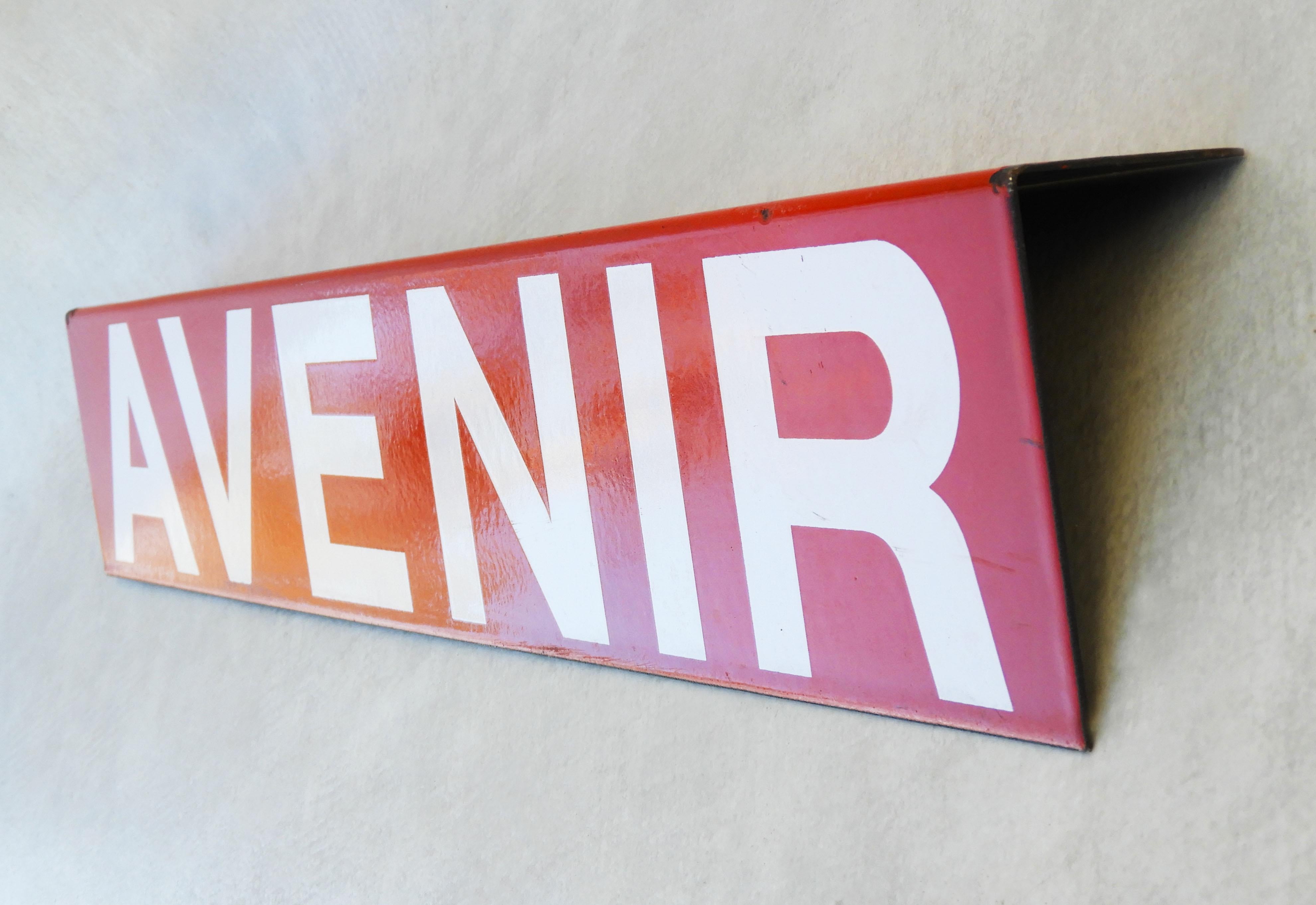 French Vintage Enamel Advertising & Publicity Sign FREE SHIPPING 2