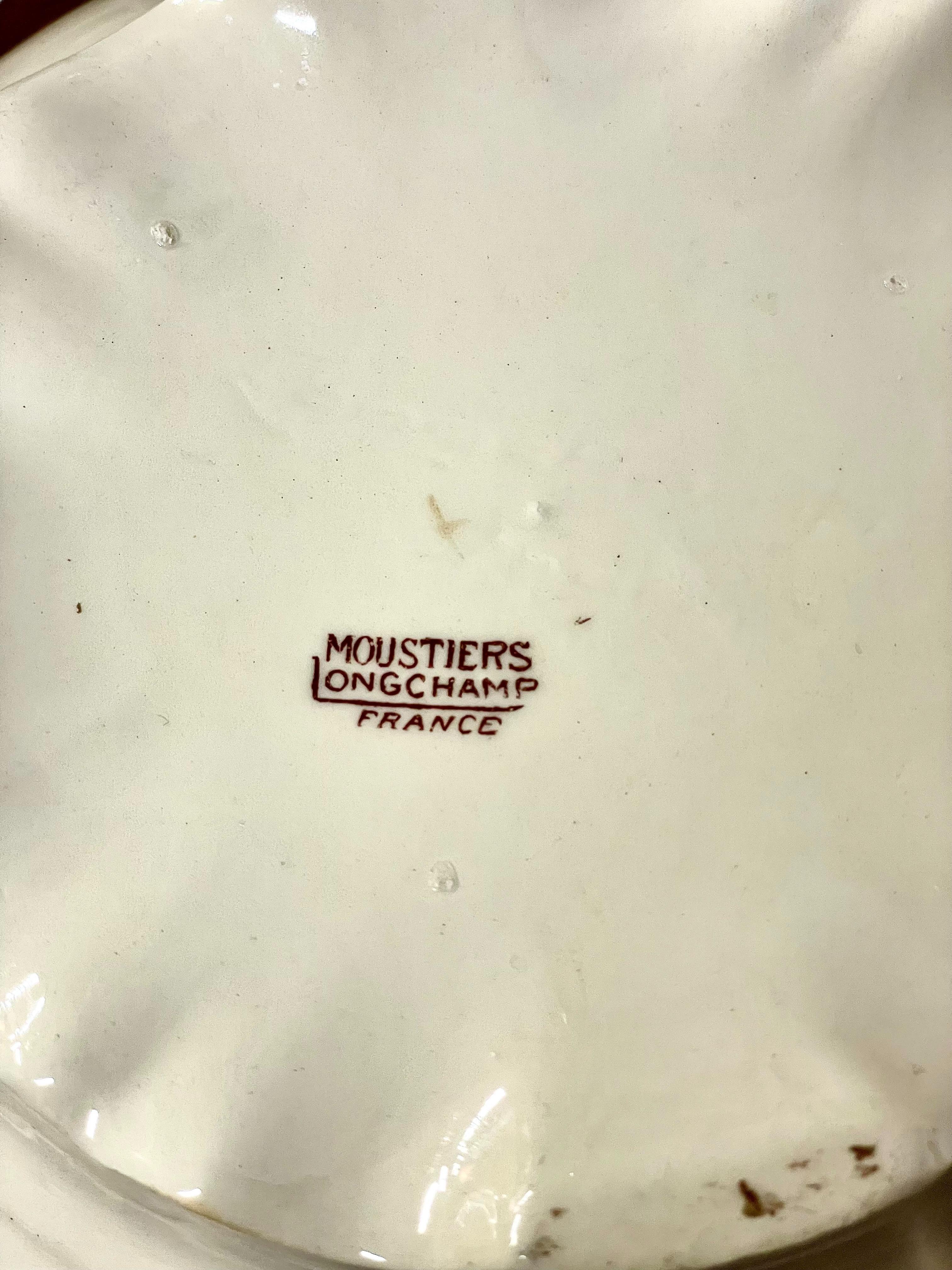 Moustiers by Longchamp French Faience Dinner Service for 12 5