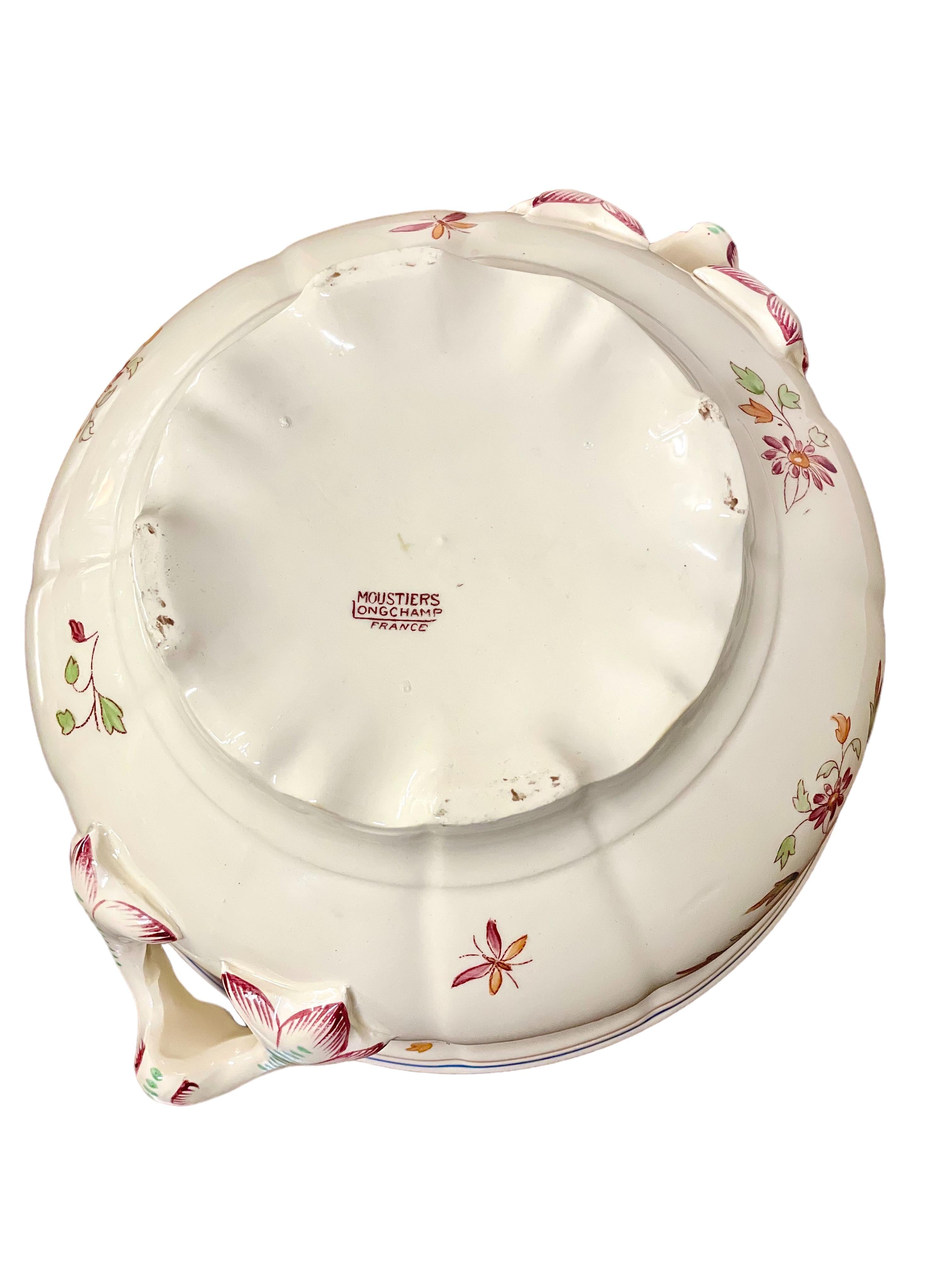 Moustiers by Longchamp French Faience Dinner Service for 12  For Sale 5