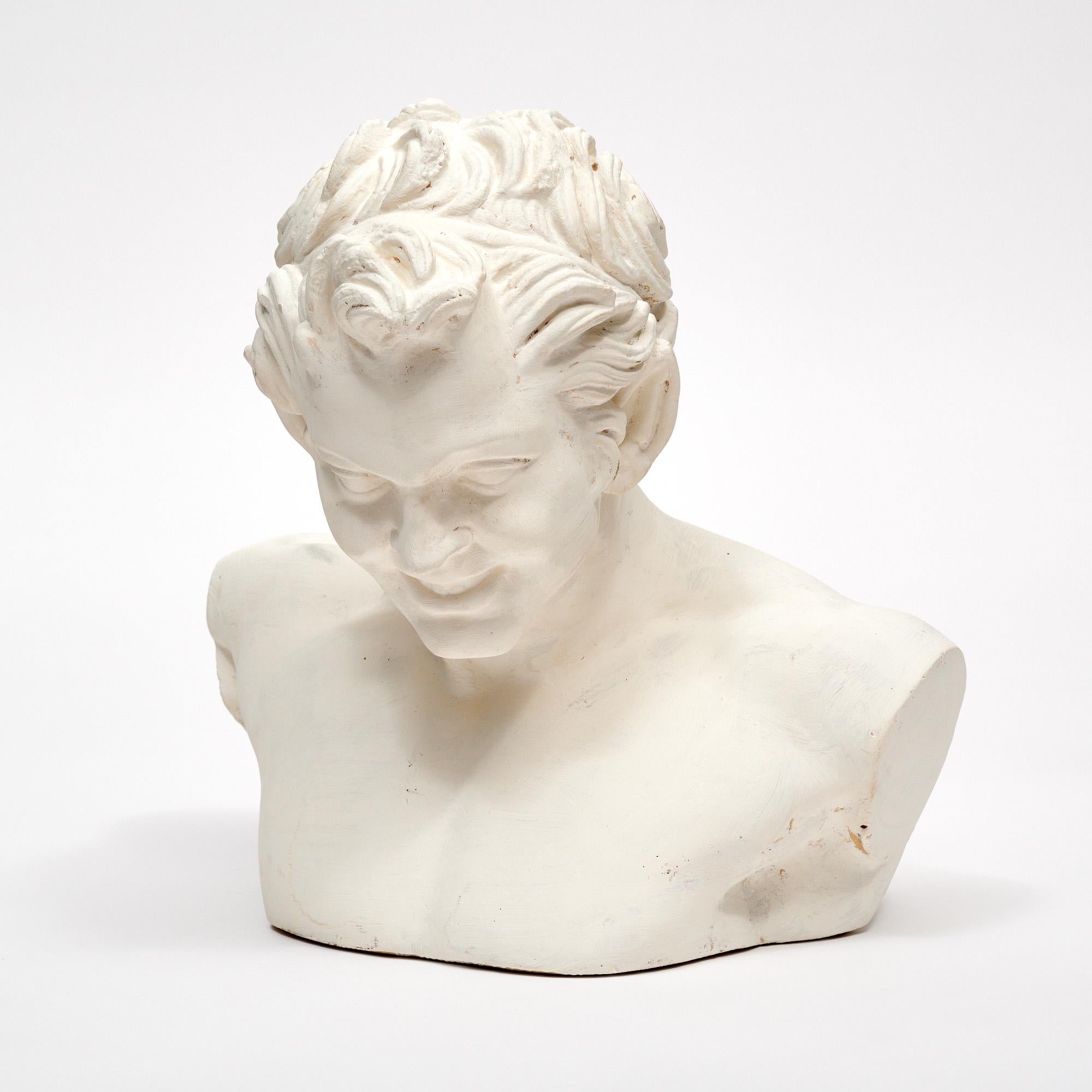 Busto di fauno francese vintage in vendita 1
