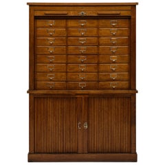 French Vintage Filing Cabinet