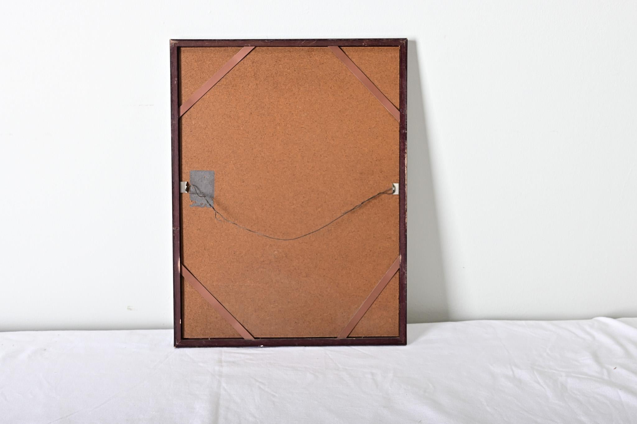 Französisch Vintage By gerahmt Pen Skizze auf Papier (20. Jahrhundert) im Angebot