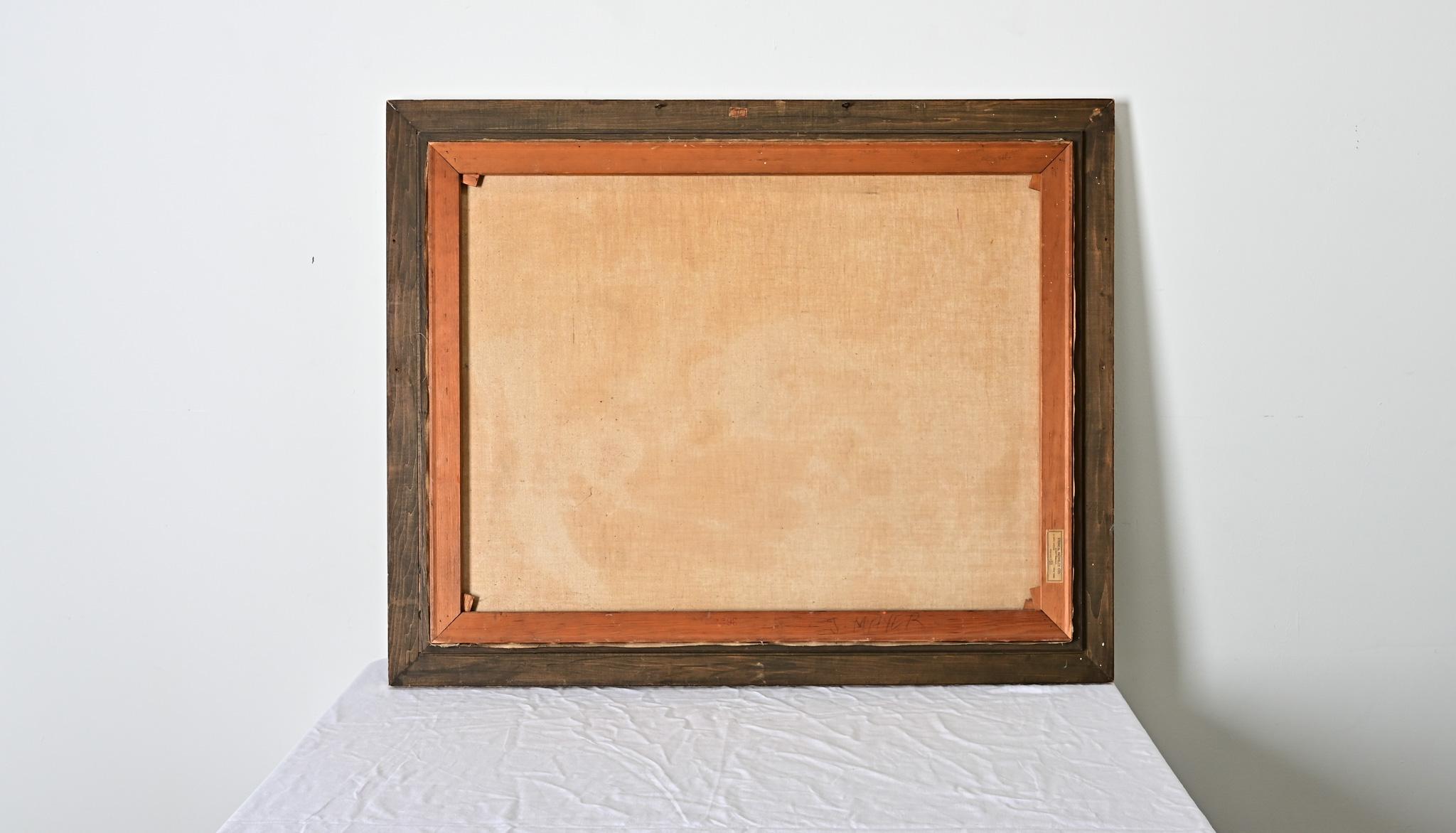 Französisch Vintage gerahmt Stillleben Gemälde im Angebot 7