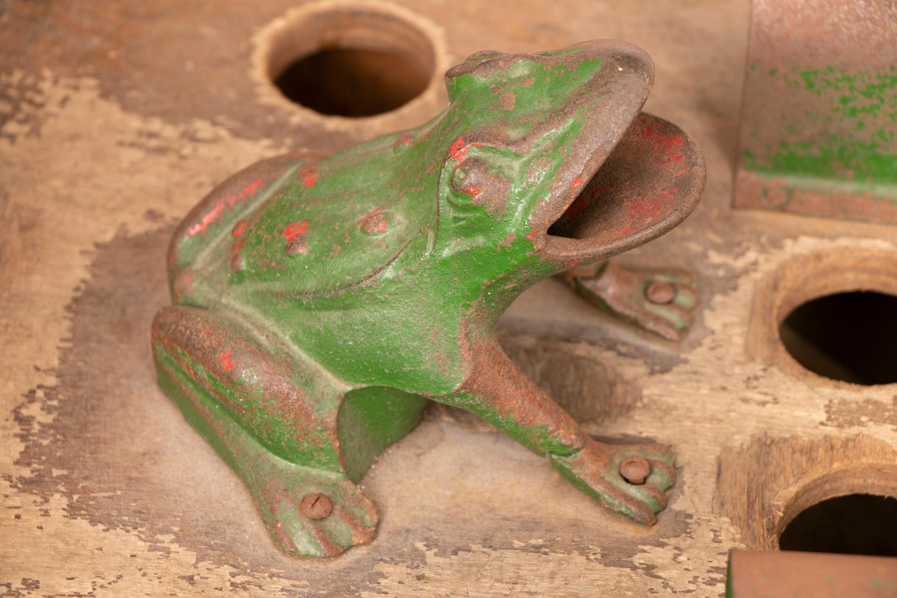 20th Century French Vintage Frog Game 'Jeux De La Grenouille' For Sale