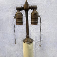 French vintage Gilt Iron Floor Lamp