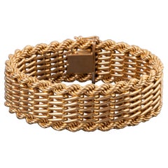 French Vintage Gold Bracelet