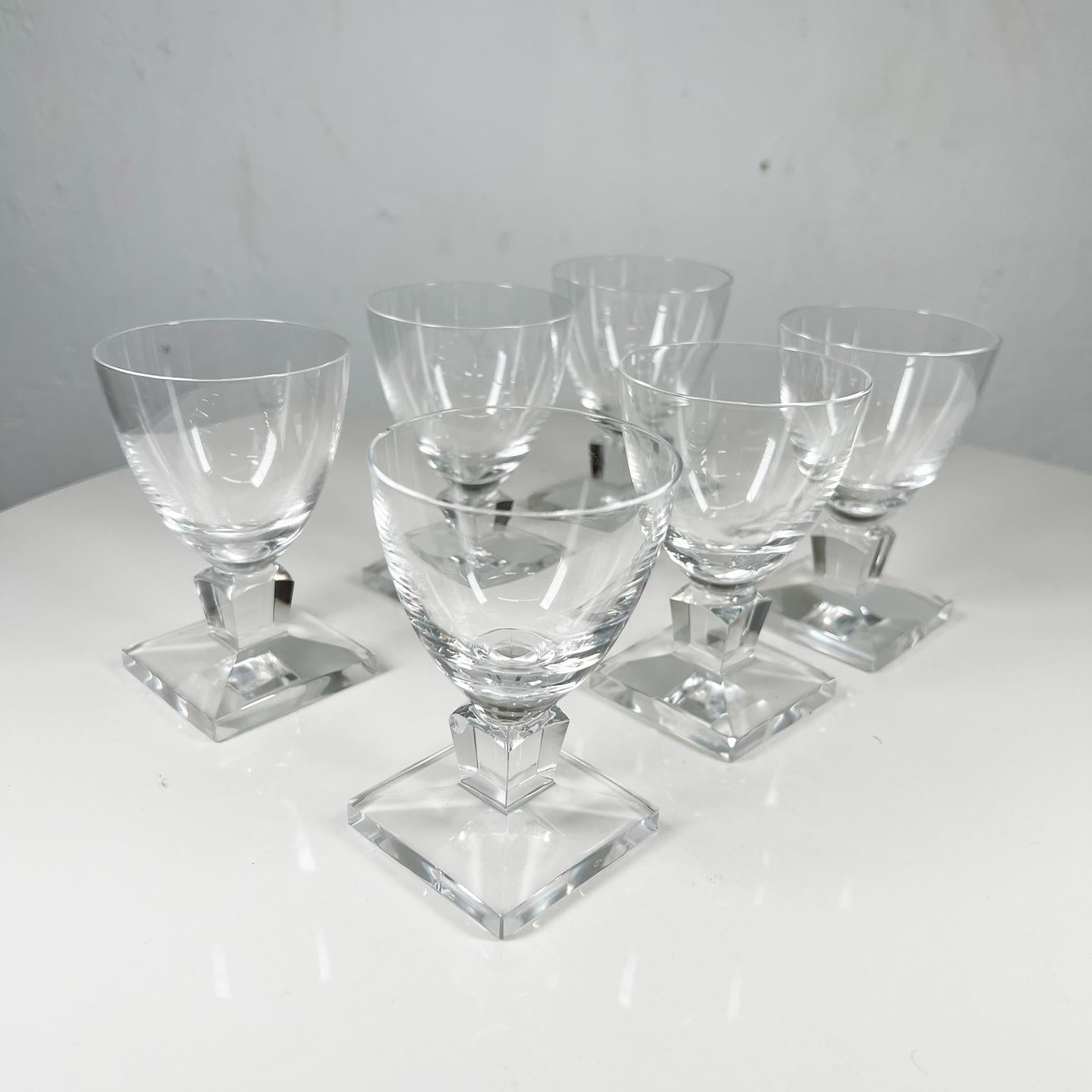 vintage lalique wine glasses