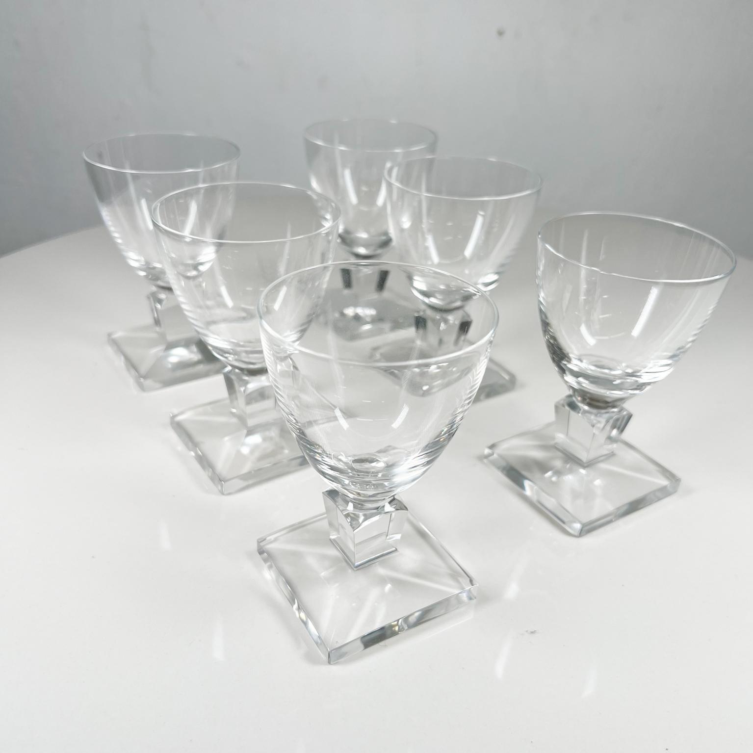 antique crystal glassware
