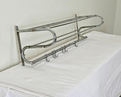 French Vintage Hat & Coat Train Rack