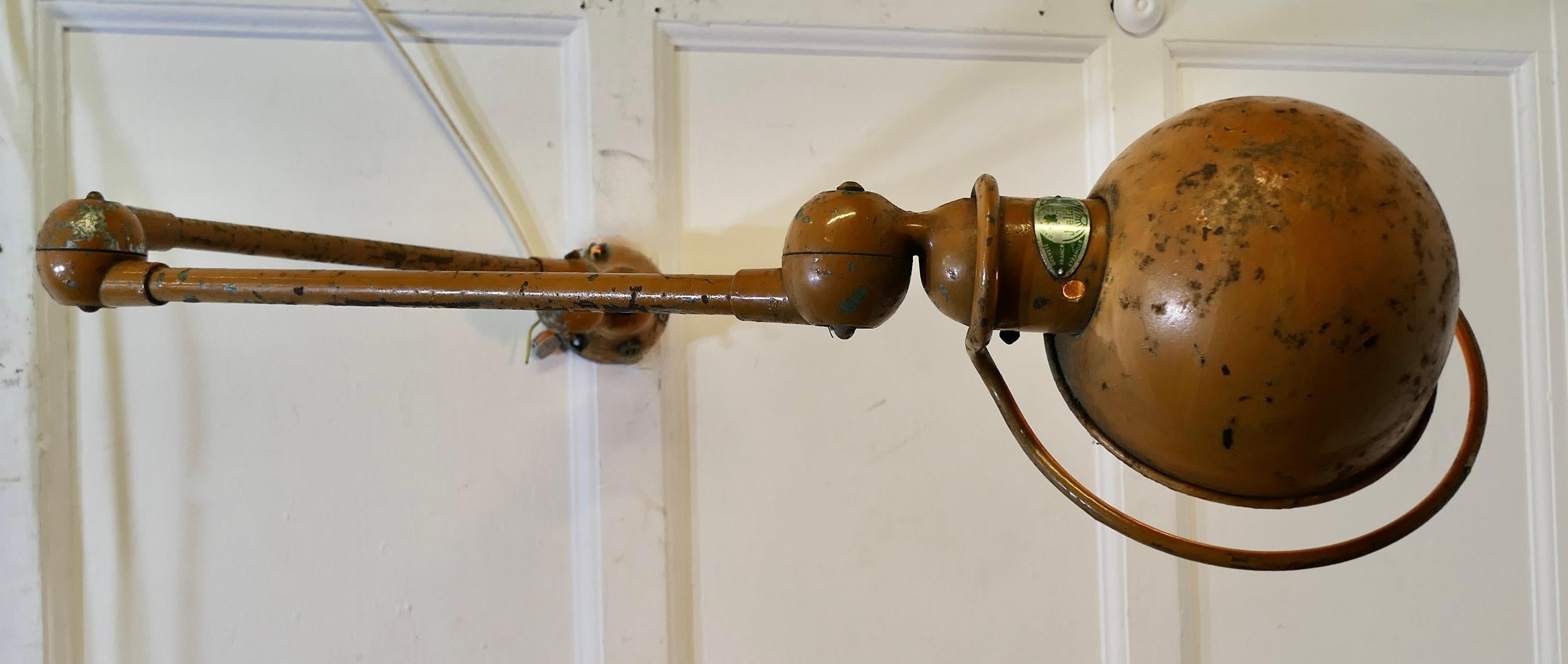 French Vintage Industrial Jielde Articulated Wall Light Sconce  This is a very u 5