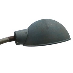 French Vintage Industrial Metal Machinist Table Light by Adher Lampes