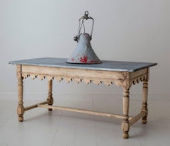 French Vintage Industrial Pendant Light
