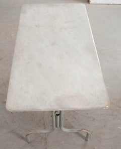 French Vintage Industrial-Style Bistro Table