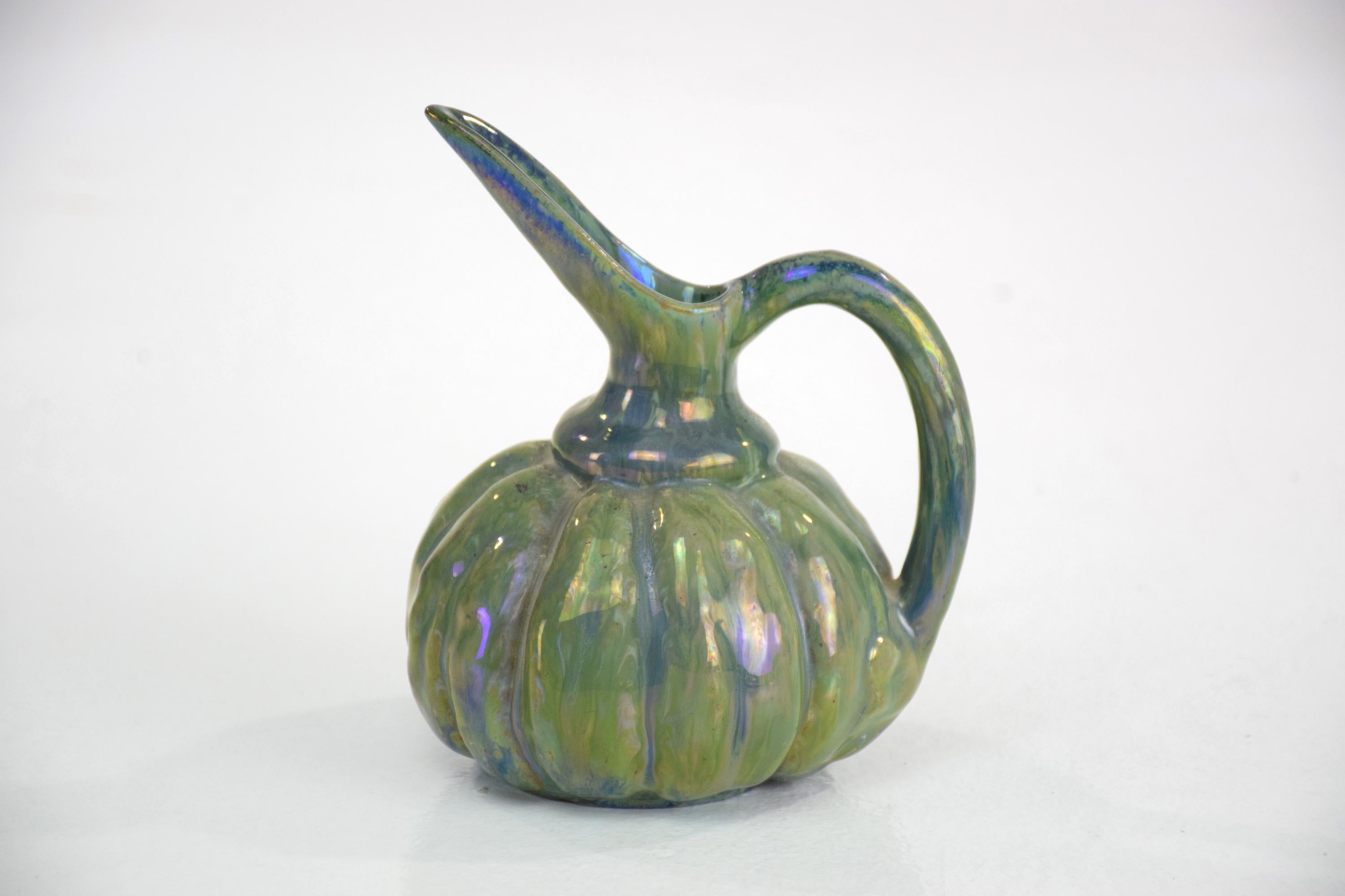 vintage ceramic pitcher