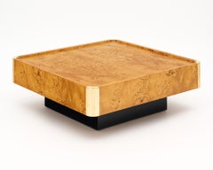 French Vintage Jean-Claude Mahey Coffee Table