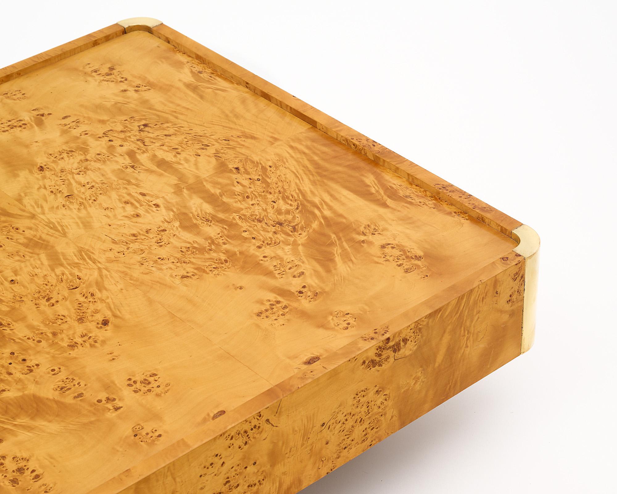French Vintage Jean-Claude Mahey Coffee Table In Good Condition In Austin, TX