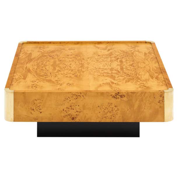 French Vintage Jean-Claude Mahey Coffee Table For Sale at 1stDibs