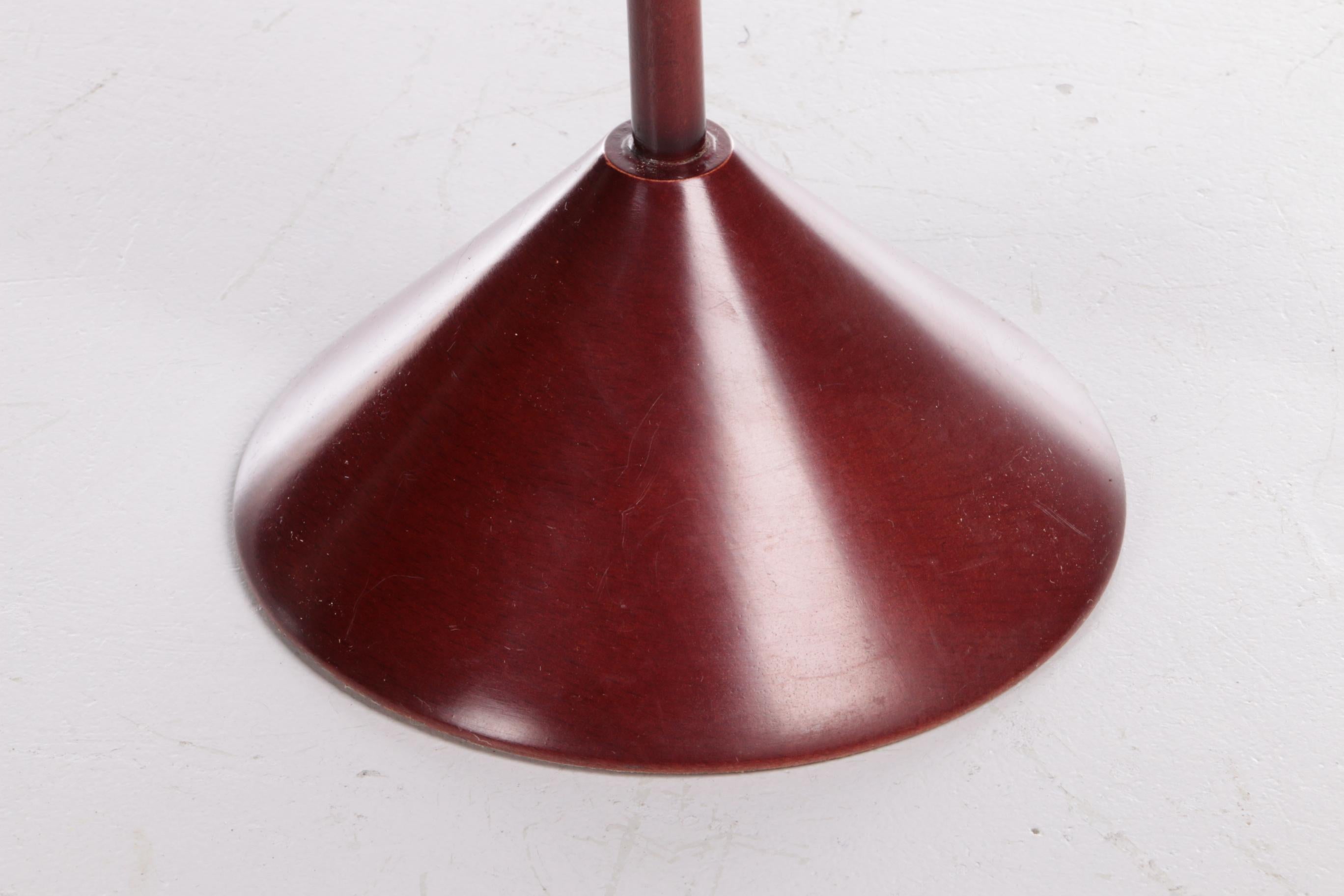 Milieu du XXe siècle Lampe de bureau vintage française Koker avec base en métal, années 1960 en vente