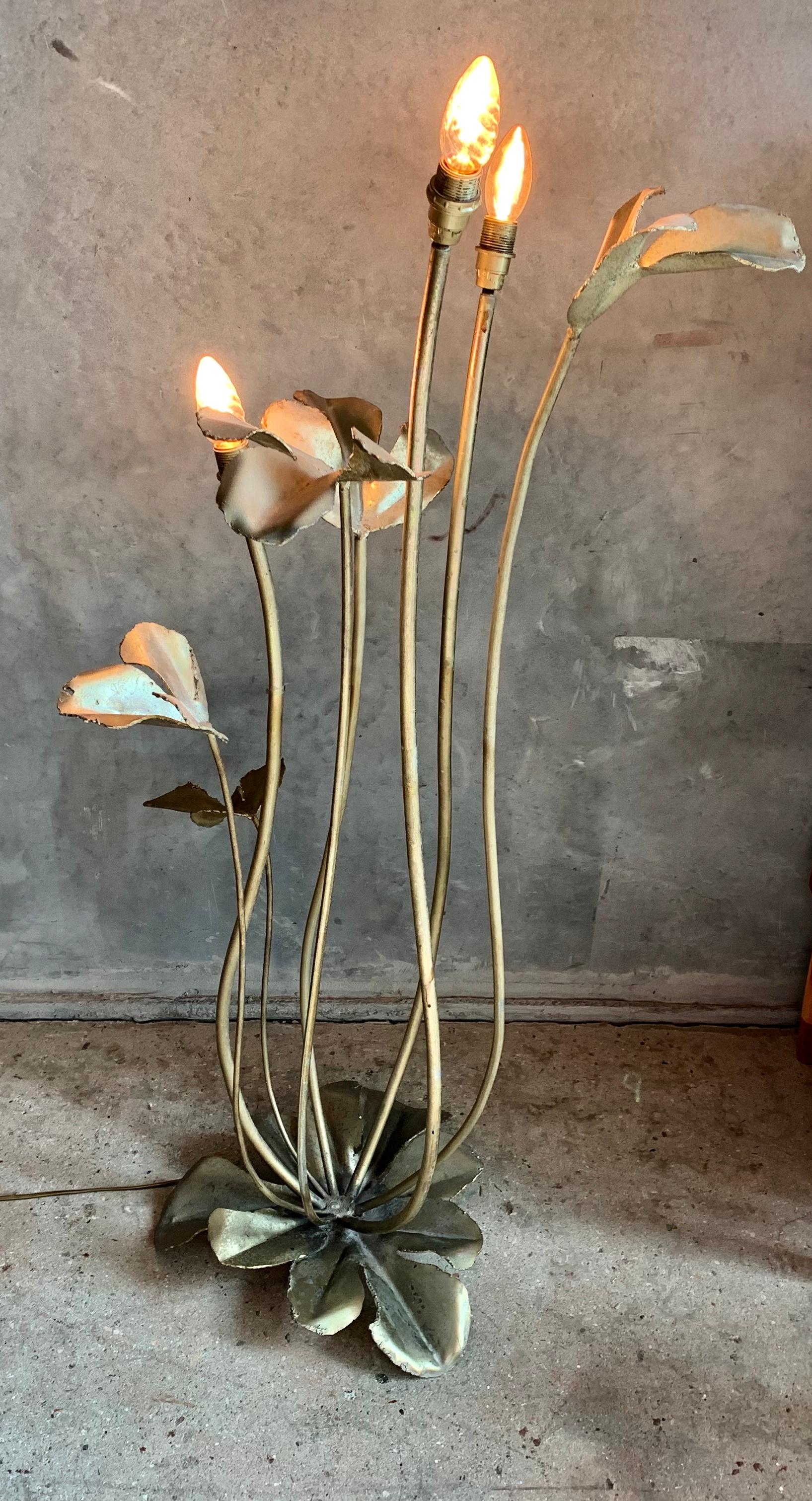 French Vintage Lamp, 1950s For Sale 5