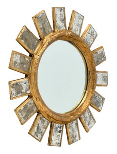 French Vintage Line Vautrin Style Mirror