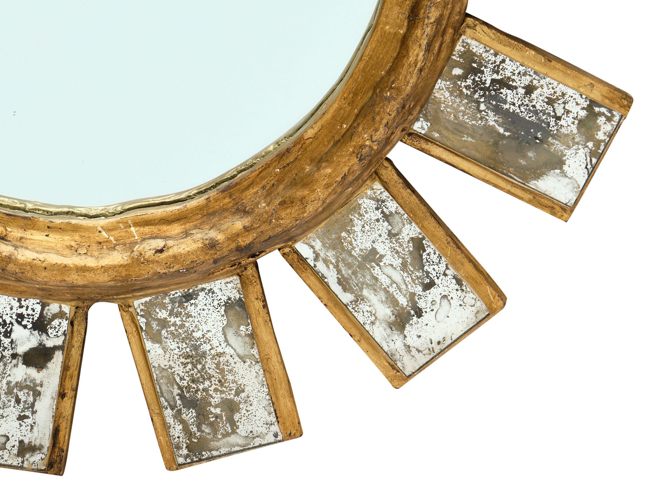 French Vintage Line Vautrin Style Mirror 1