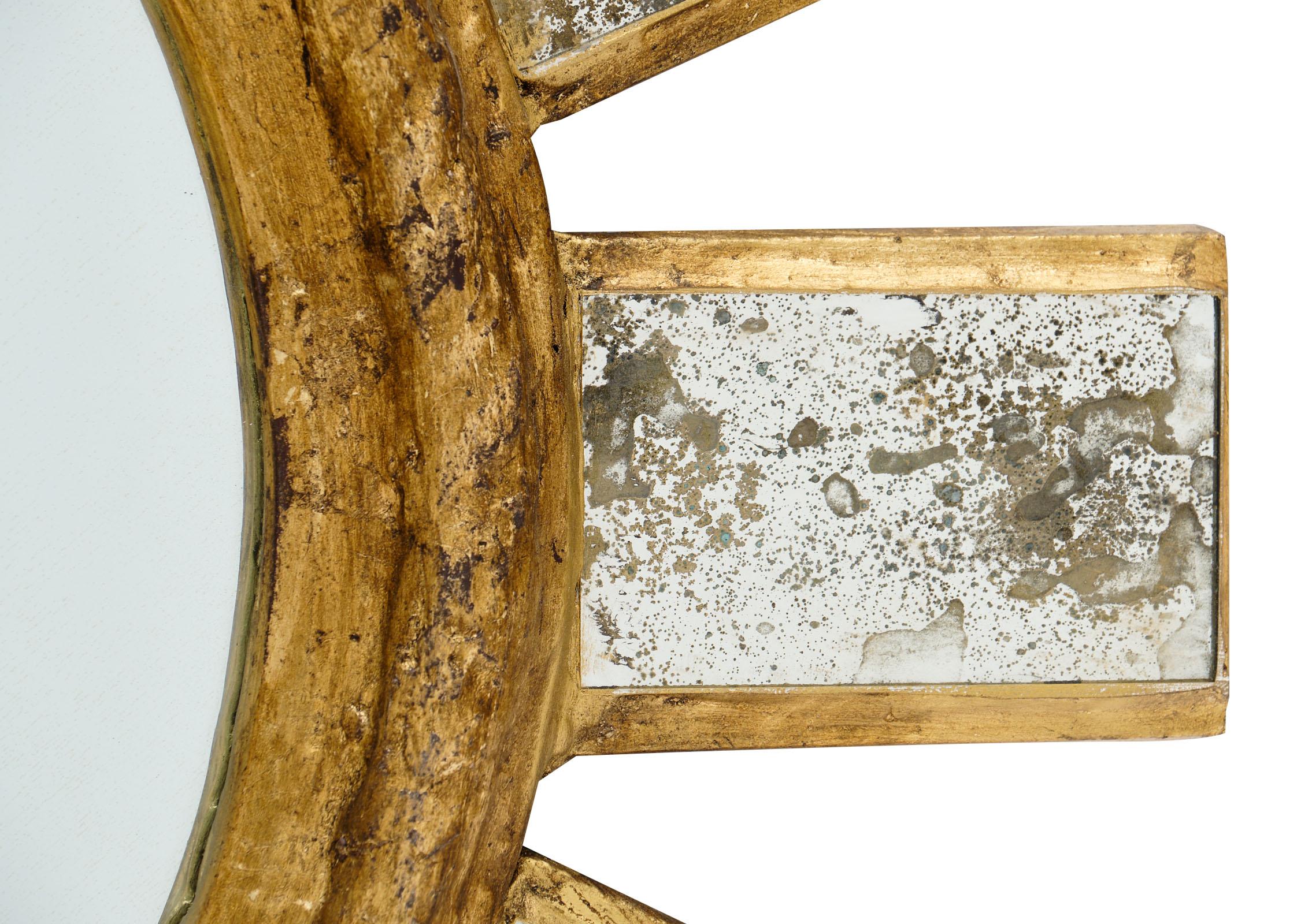 French Vintage Line Vautrin Style Mirror 2