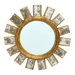 French Vintage Line Vautrin Style Mirror