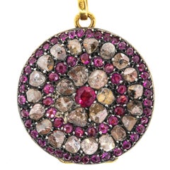 French Vintage Locket Pendant