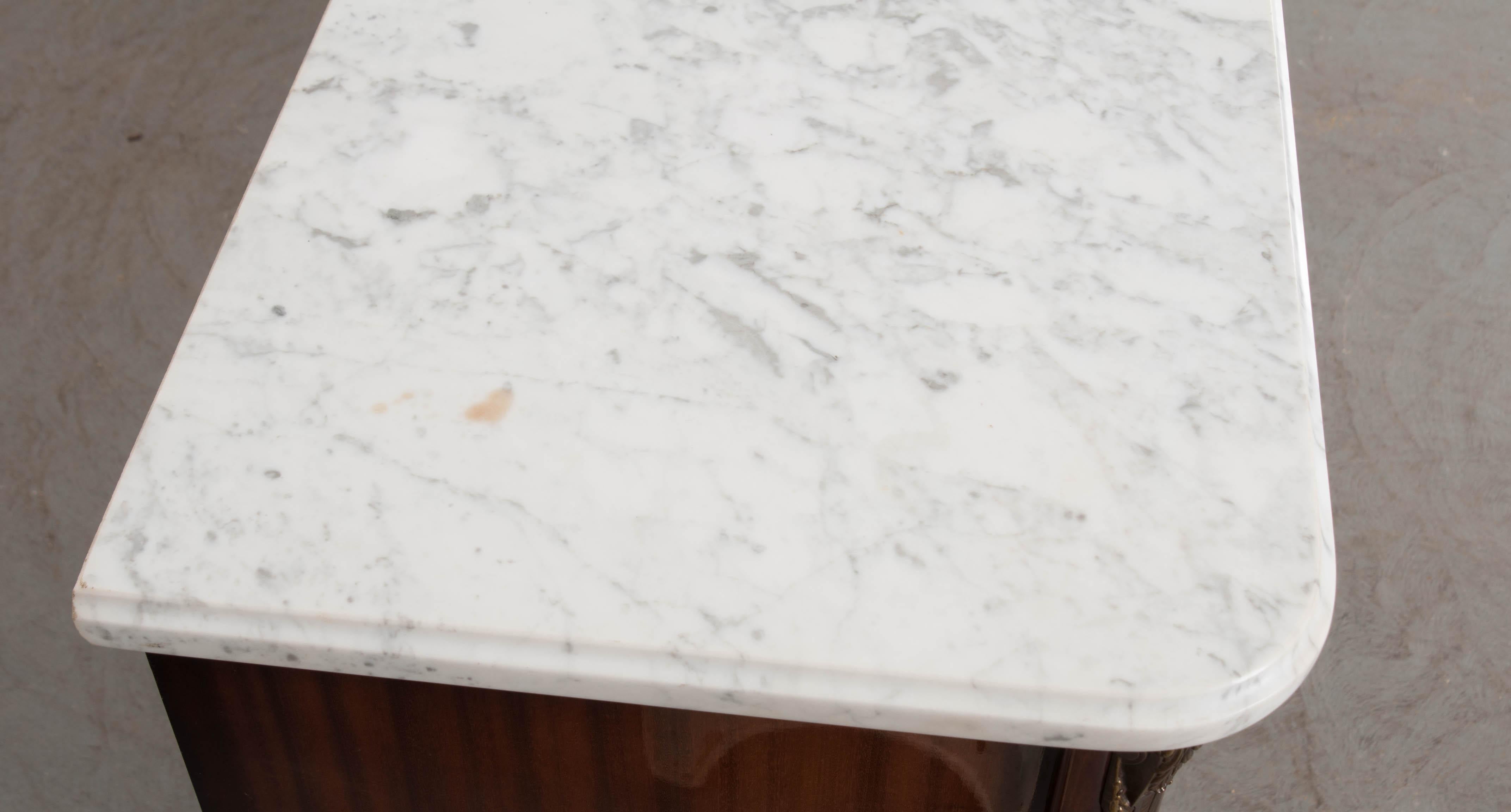 Marble French Vintage Louis XVI-Style Enfilade