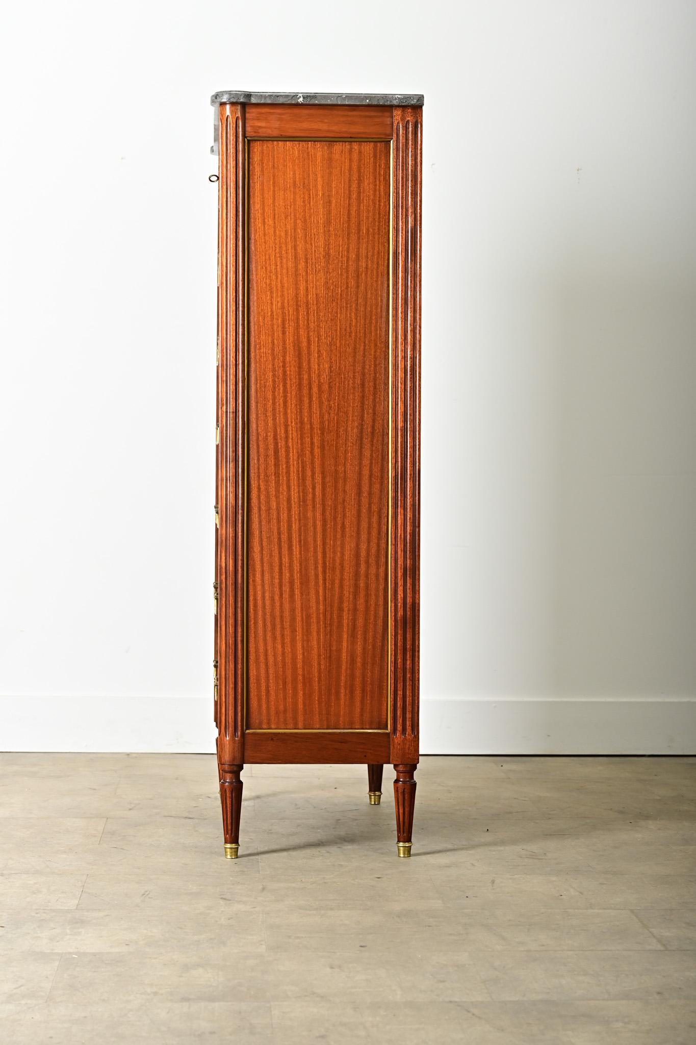 French Vintage Louis XVI Style Semainier For Sale 5