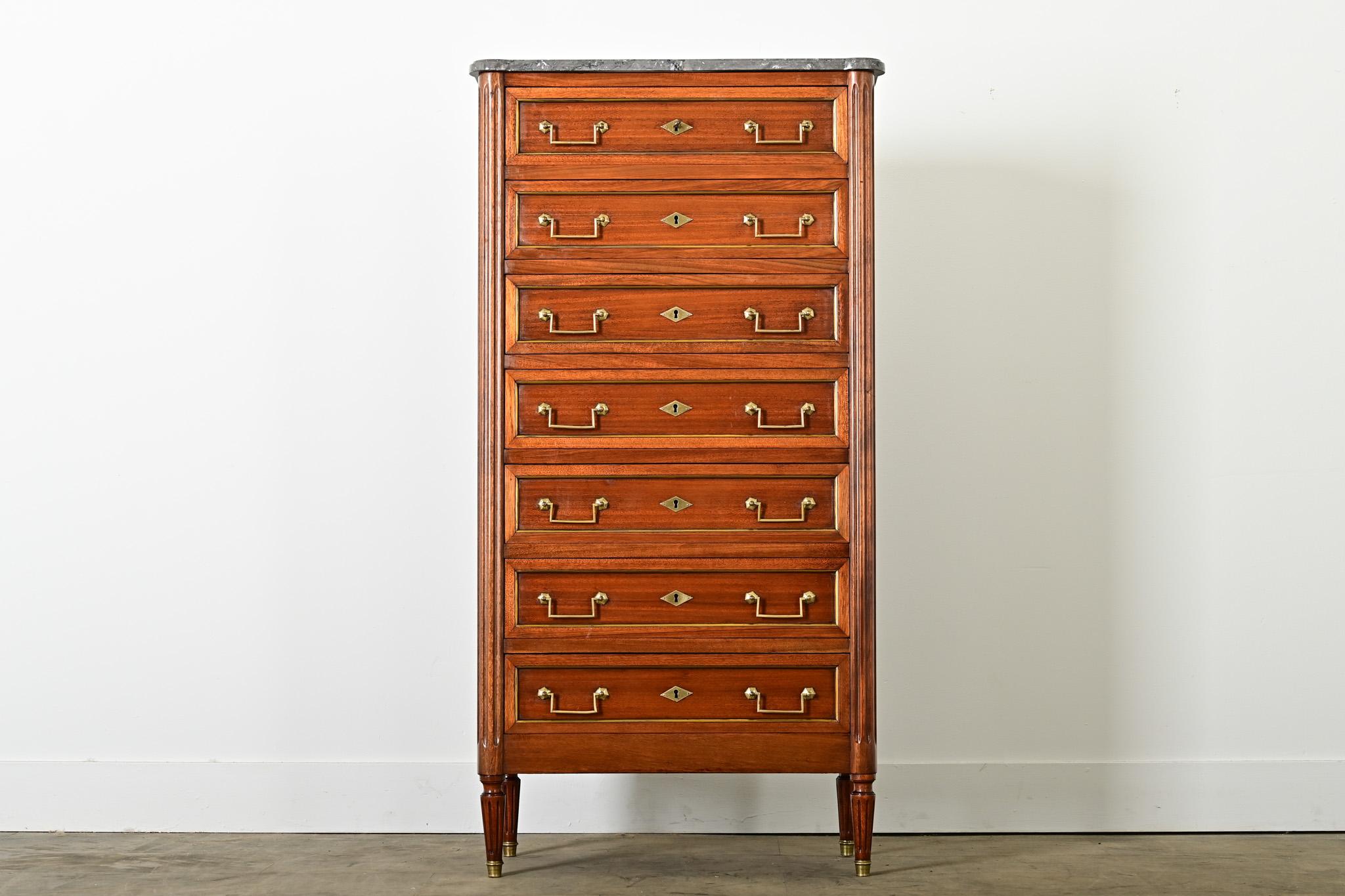 Other French Vintage Louis XVI Style Semainier For Sale