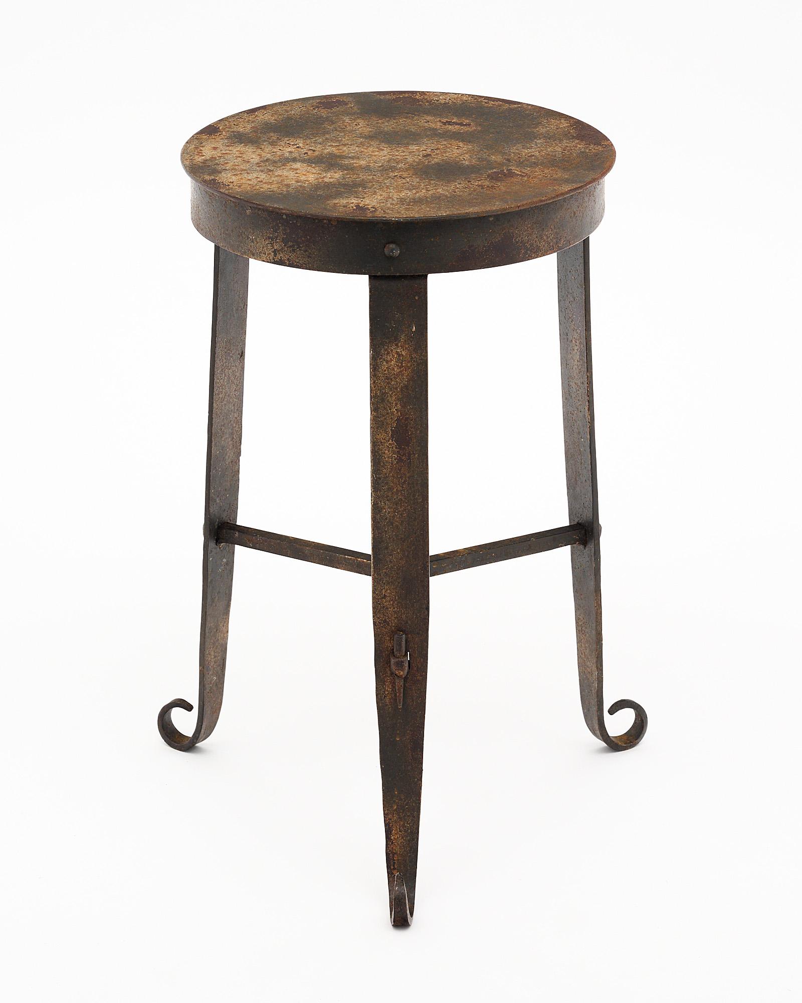 French Vintage Etruscan Style Side Tables In Good Condition For Sale In Austin, TX