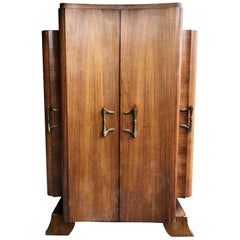 French Vintage Multifunctional Bar-Cabinet, 1930s