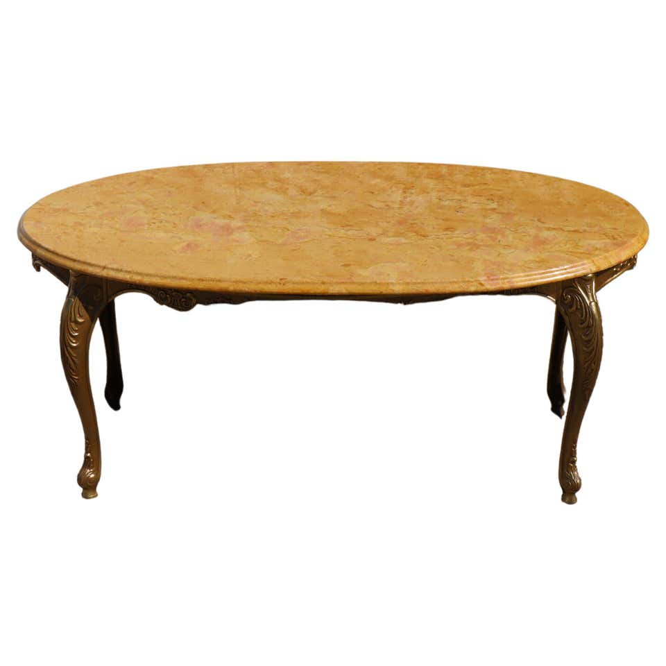70s Table Round Travertine Coffee Table, Italy 70s at 1stDibs