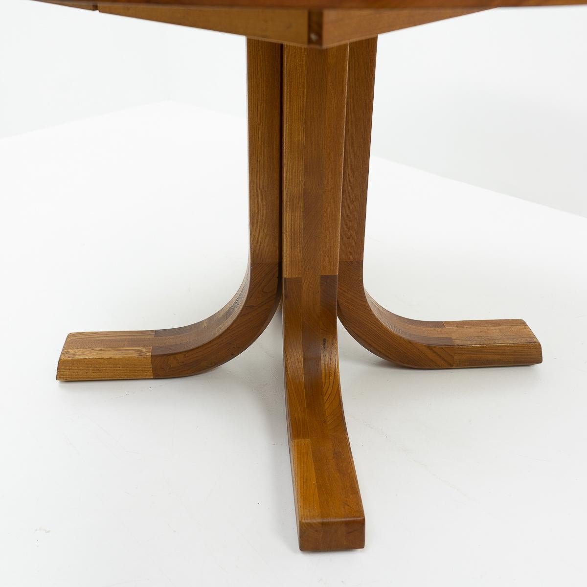 Elm French Vintage Pierre Chapo T40 Dining Table, 1980s
