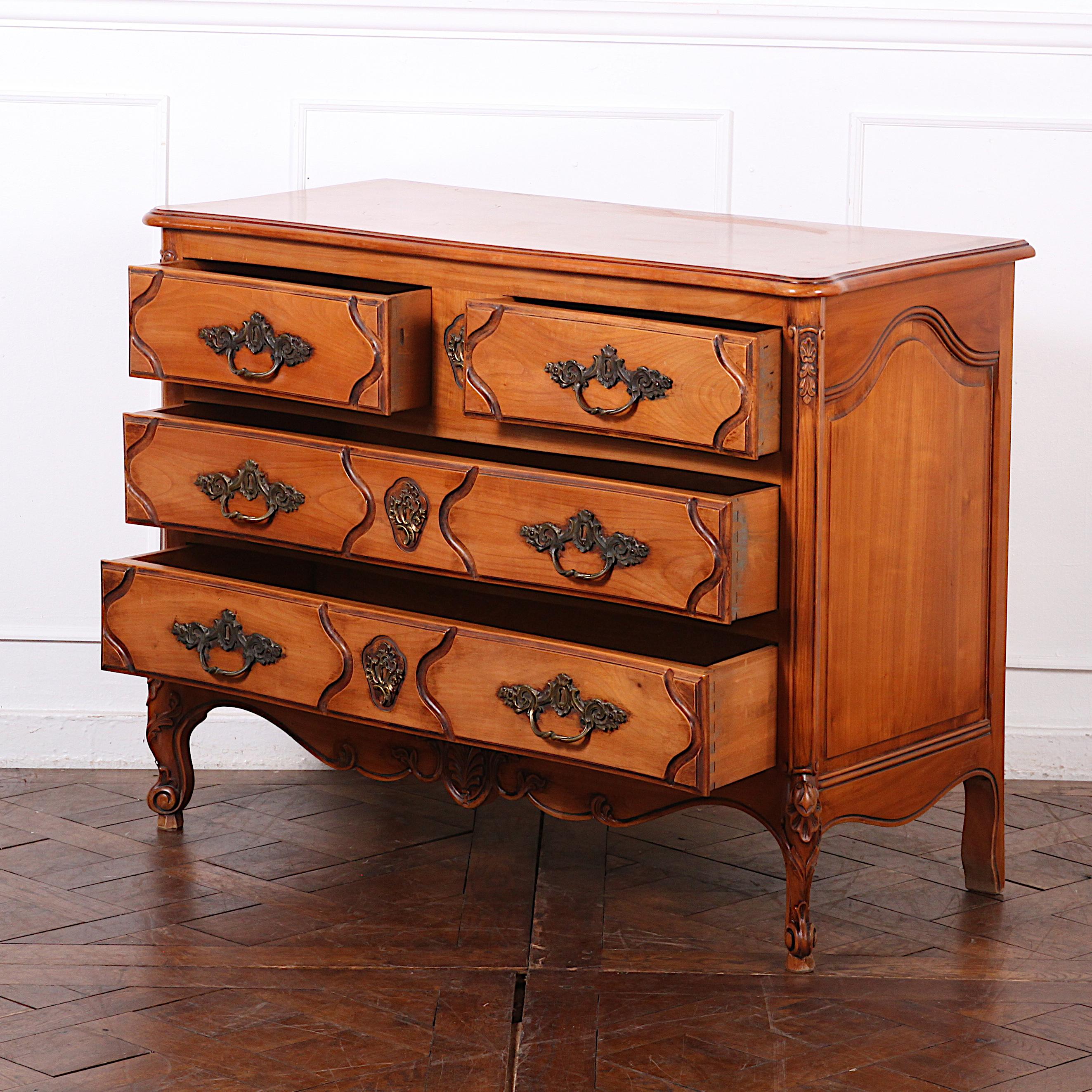 Cherry French Vintage Provencal Style Commode