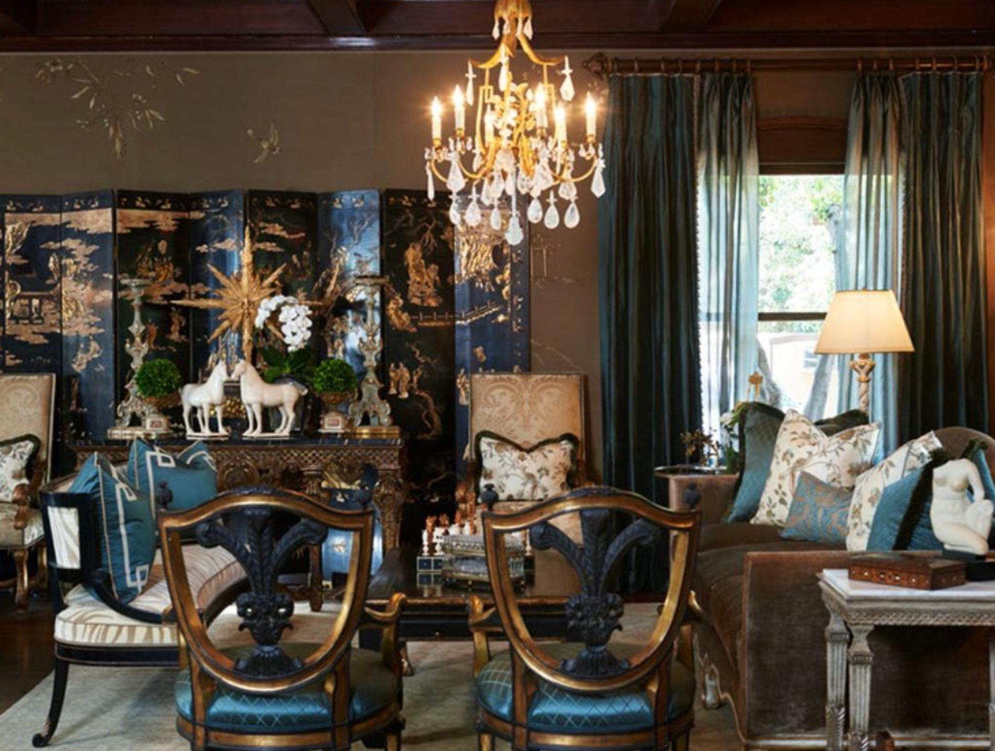 Lampadario francese d'epoca in cristallo di rocca e ferro battuto con foglia d'oro 23k in vendita 1
