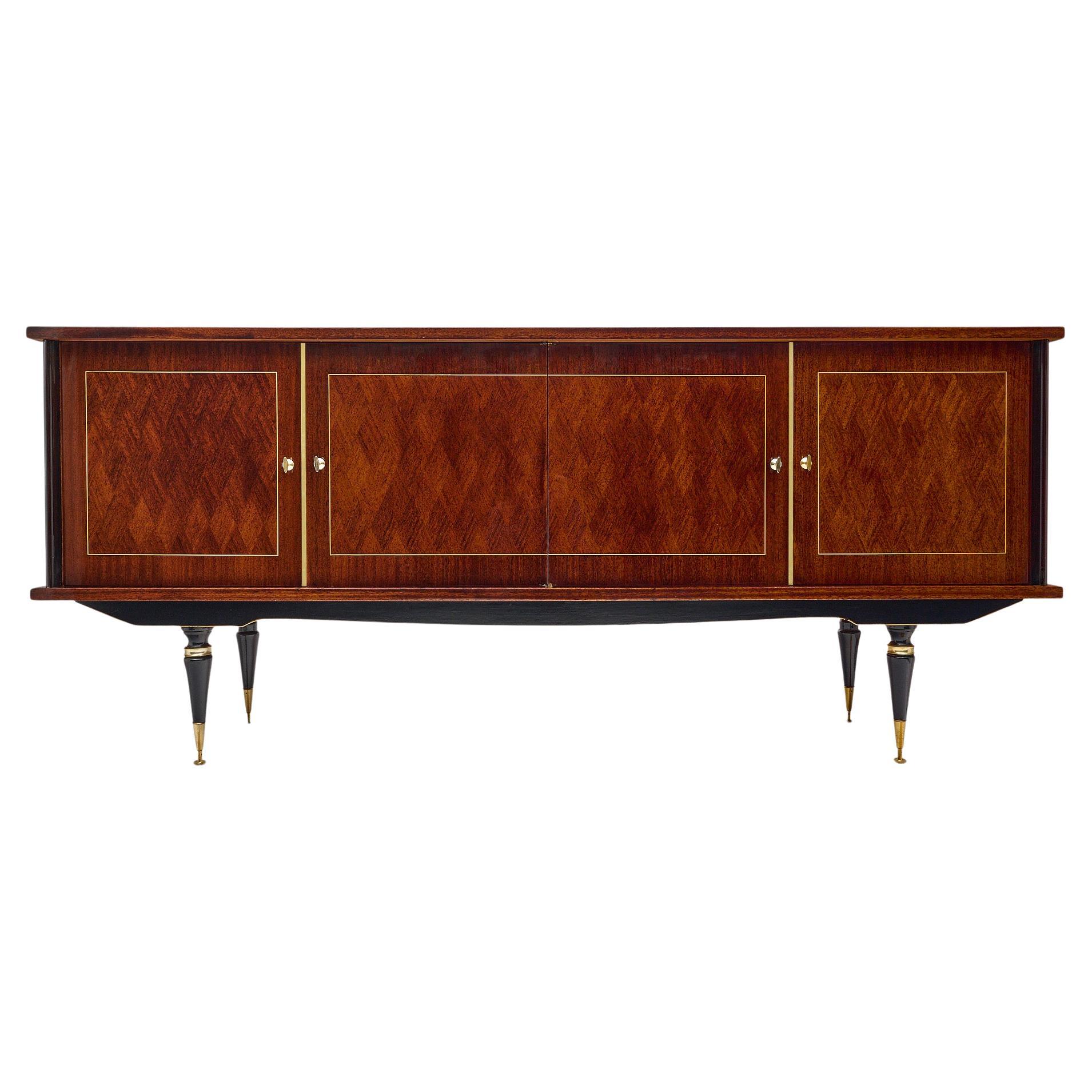 French Vintage Rosewood Buffet